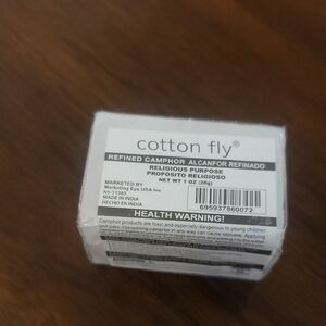 Cotton Fly Refined Camphor